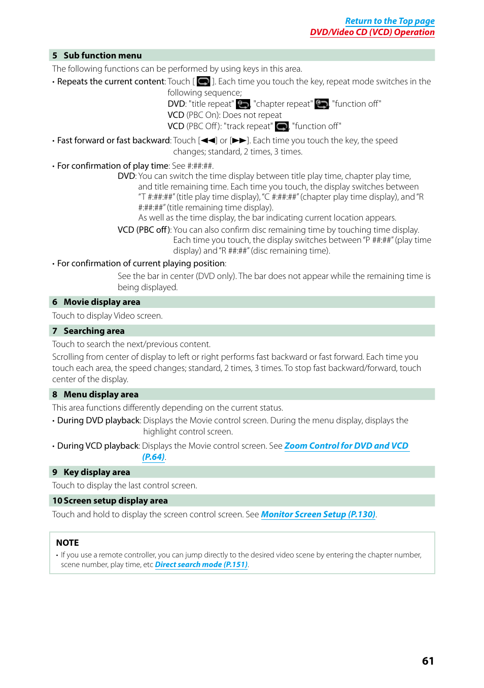 Kenwood DNN991HD User Manual | Page 62 / 178