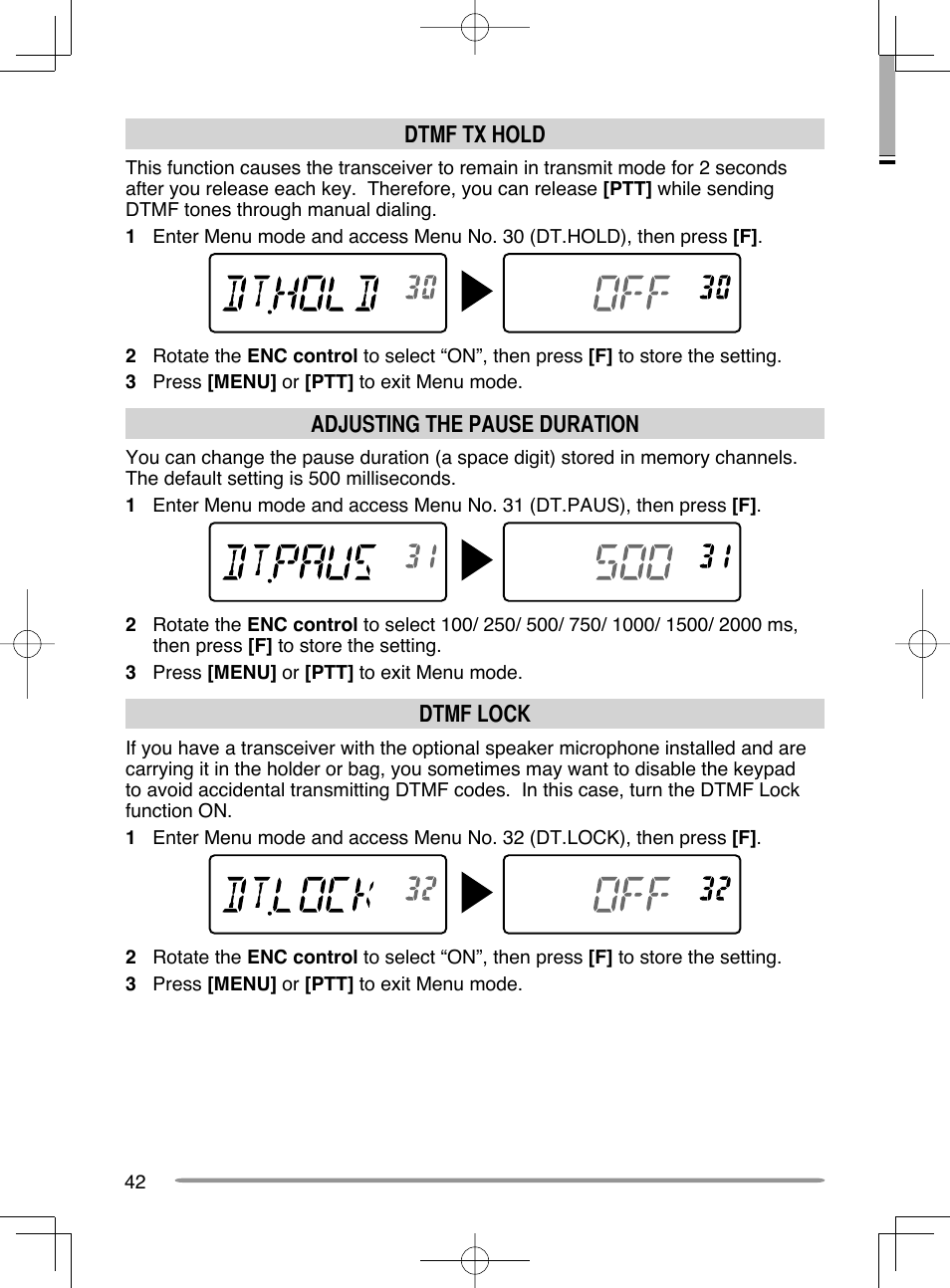 Kenwood TH-K20A User Manual | Page 50 / 68