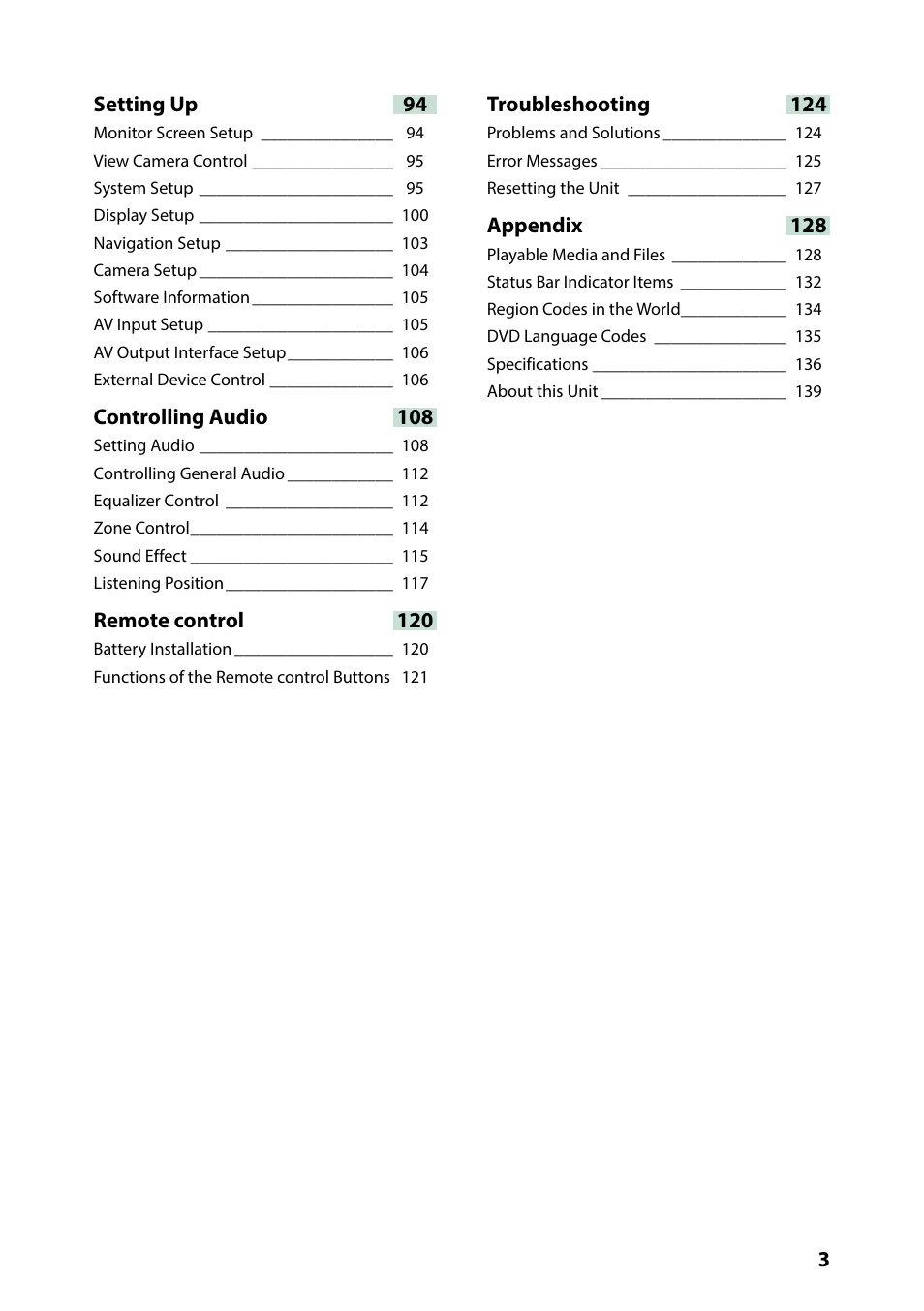 Kenwood DNX691HD User Manual | Page 4 / 145