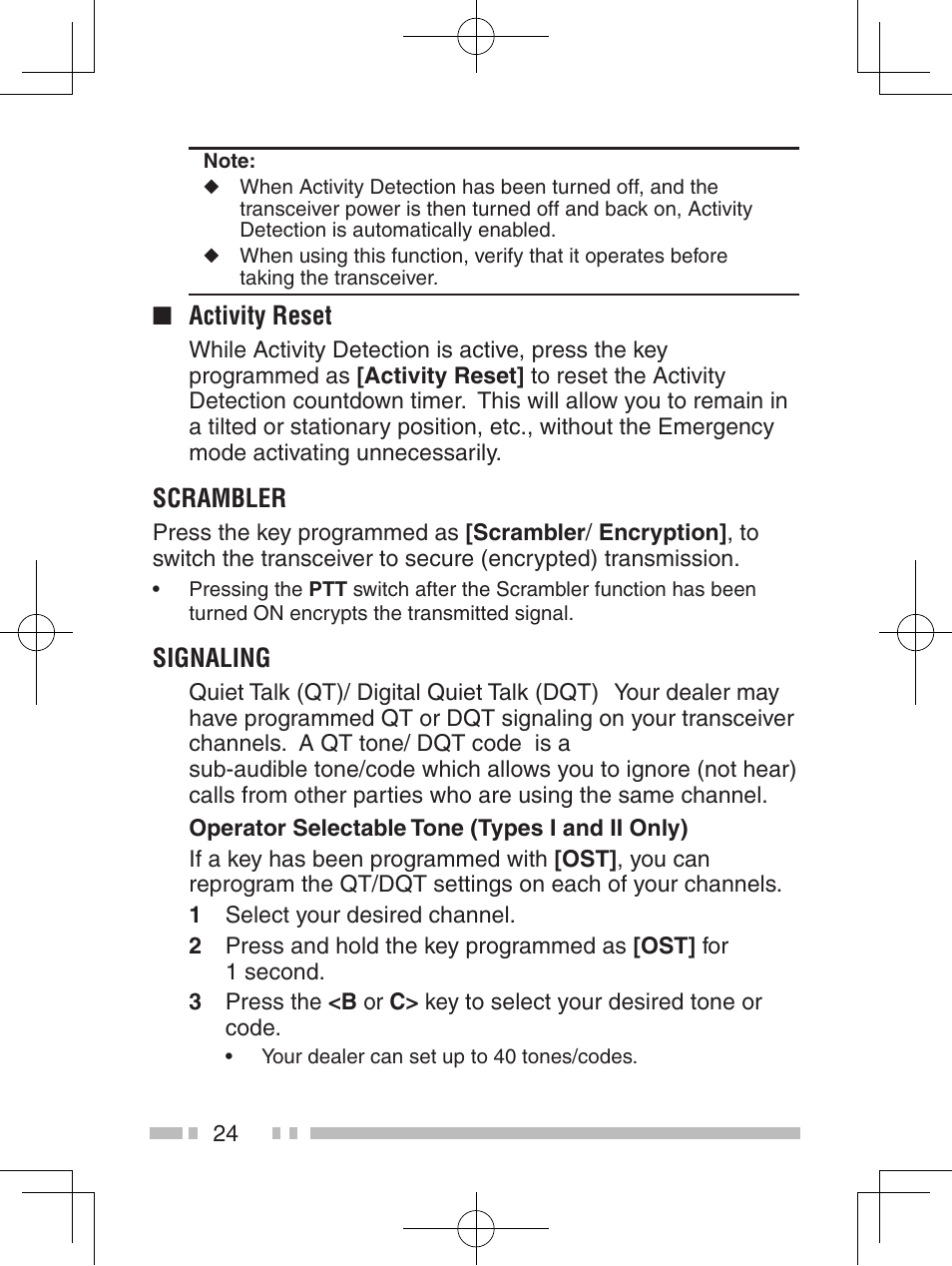 Kenwood NX-420 User Manual | Page 32 / 40