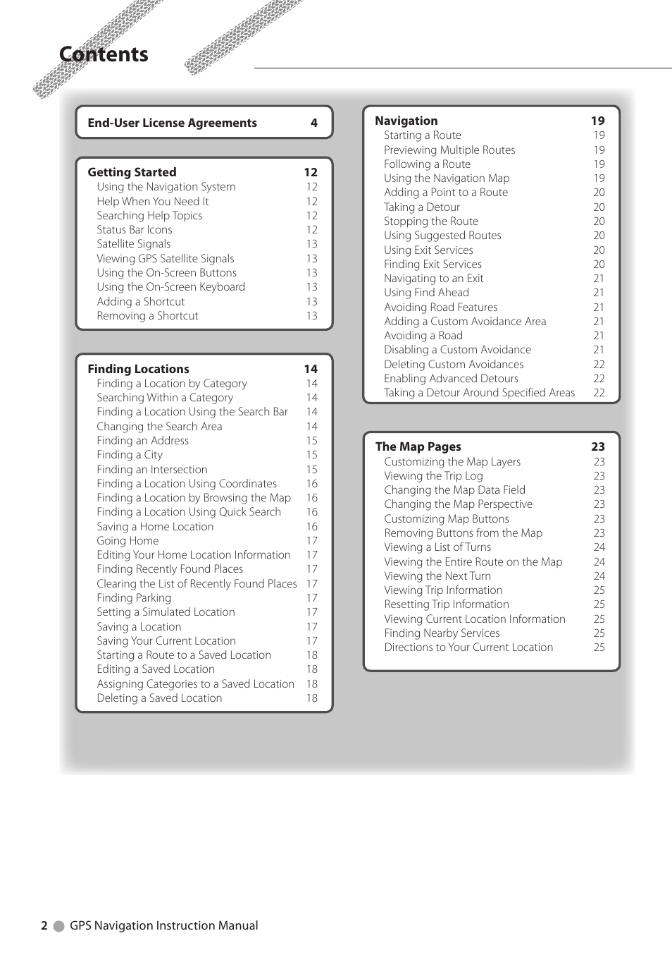 Kenwood DNX891HD User Manual | Page 2 / 37