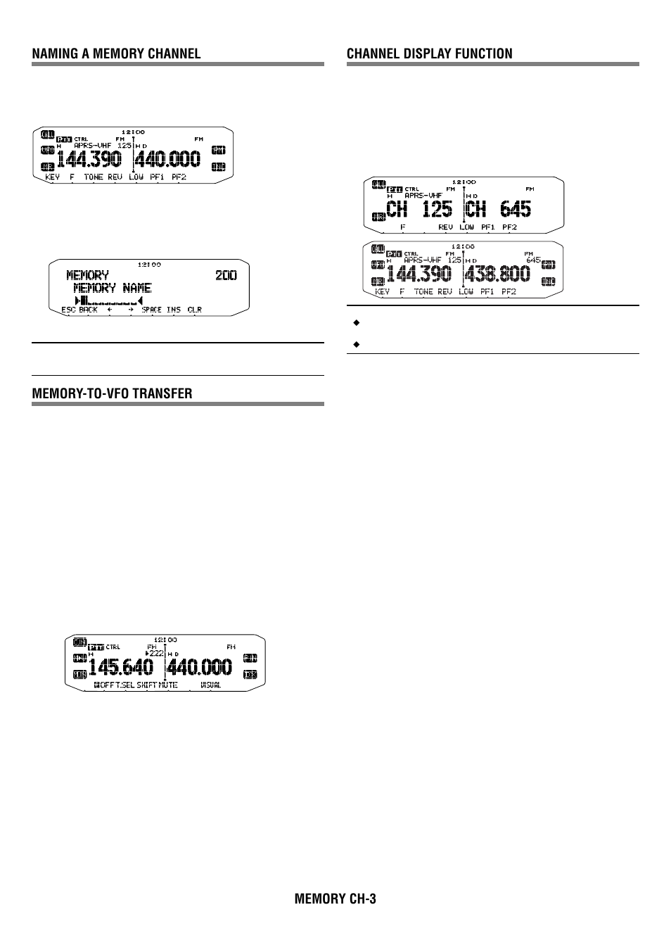 Channel display function | Kenwood RC-D710 User Manual | Page 13 / 73