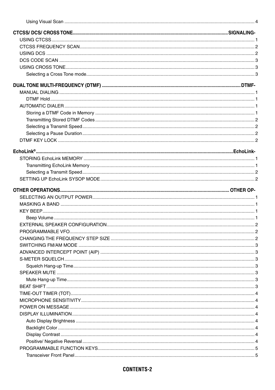 Kenwood TM-D710GA User Manual | Page 3 / 77