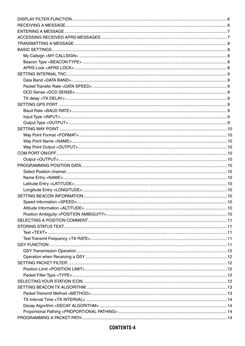 Kenwood TM-D710GA User Manual | Page 5 / 77