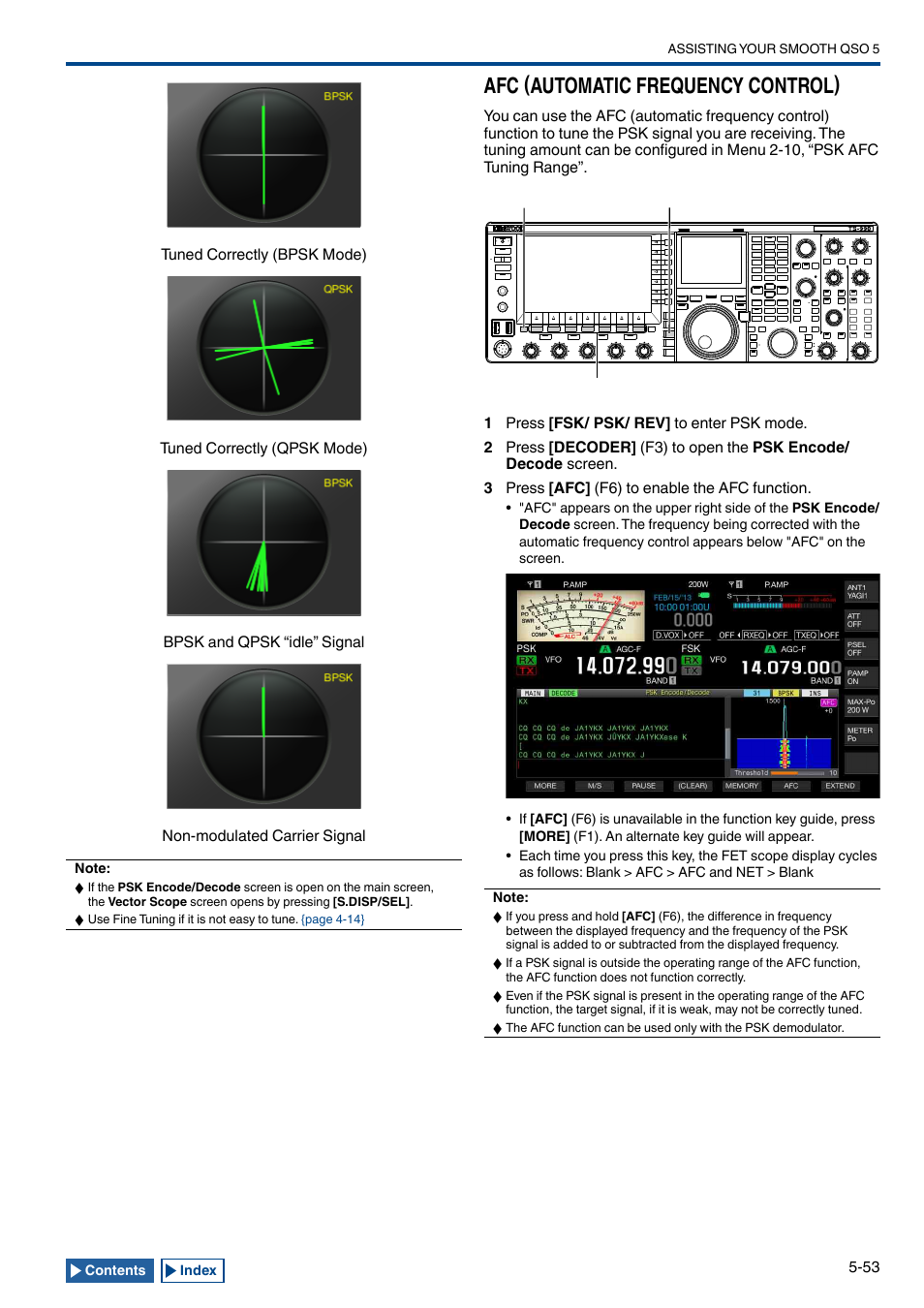 Afc (automatic frequency control), Afc (automatic frequency control) -53 | Kenwood TS-990S User Manual | Page 131 / 290