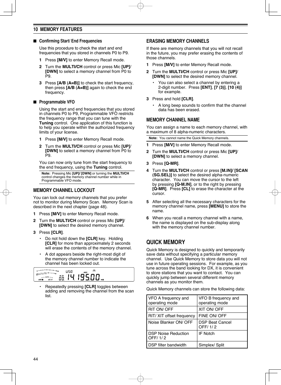 Kenwood TS-590S User Manual | Page 52 / 92