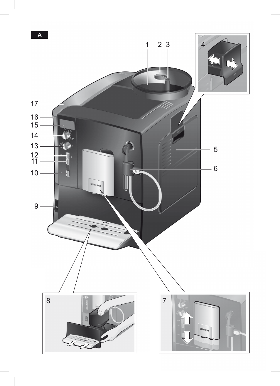 Siemens TE503209RW User Manual | Page 3 / 128