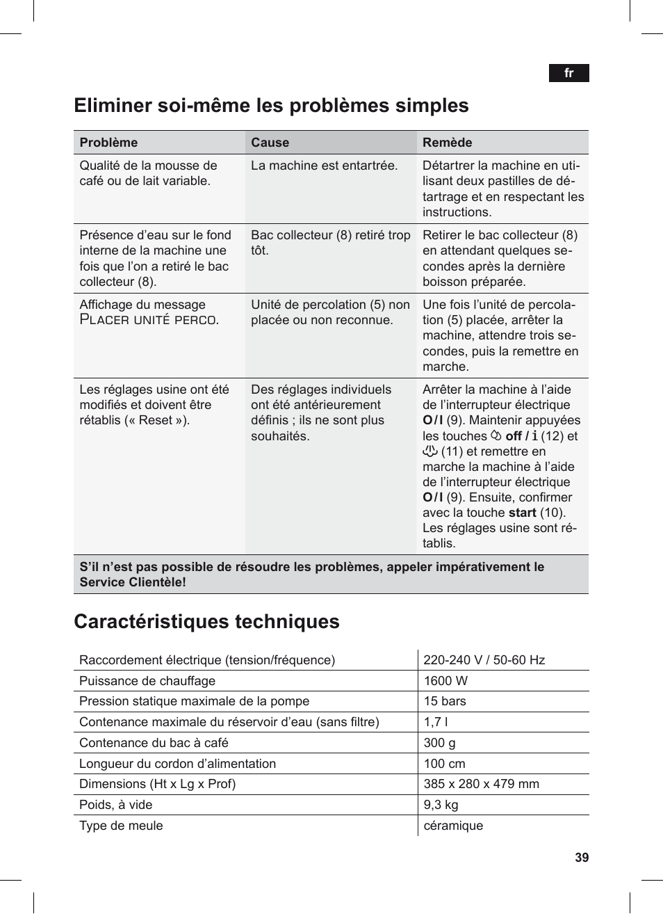Placer unité perco | Siemens TE503209RW User Manual | Page 43 / 128