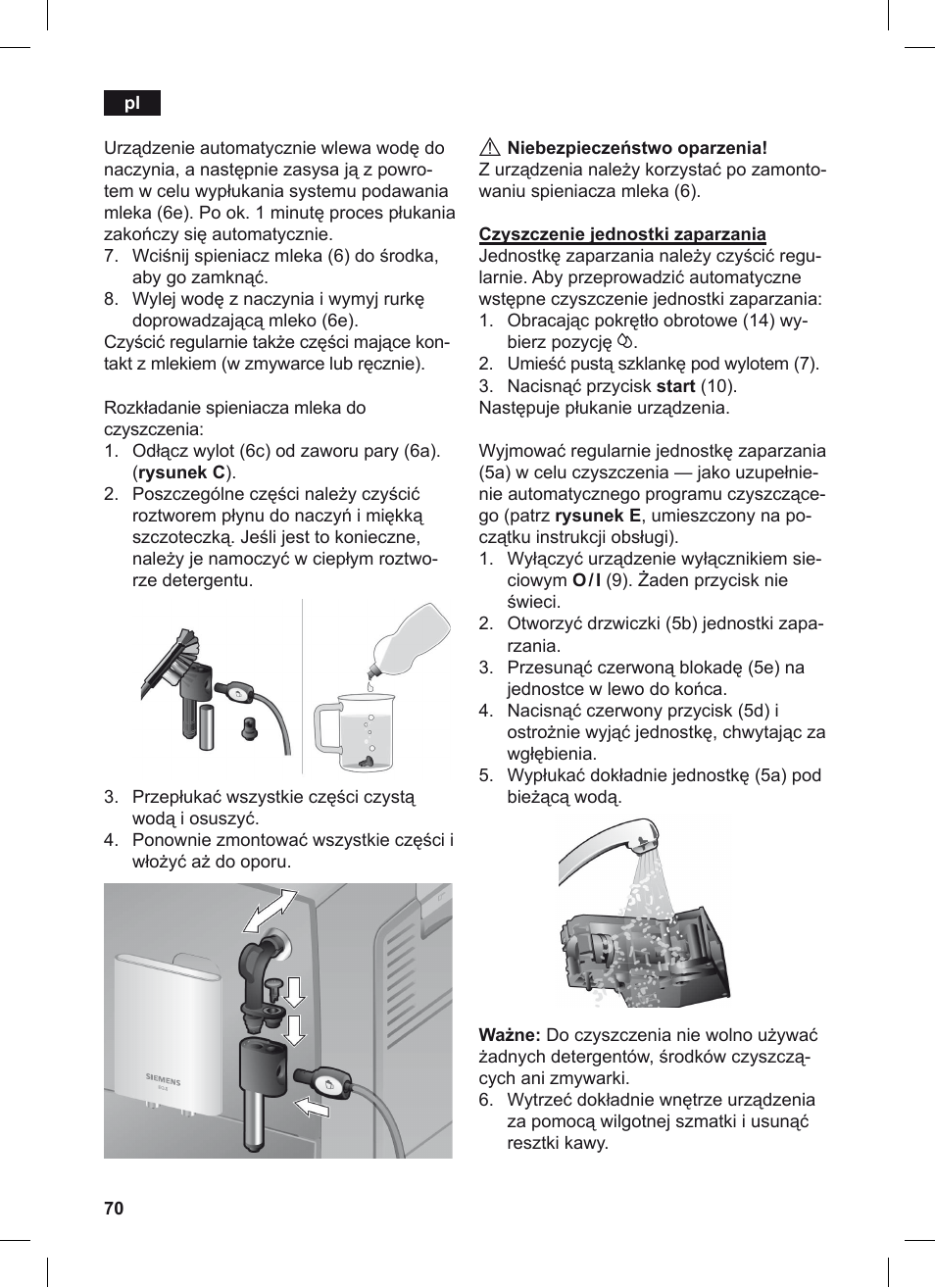 Siemens TE503209RW User Manual | Page 74 / 128