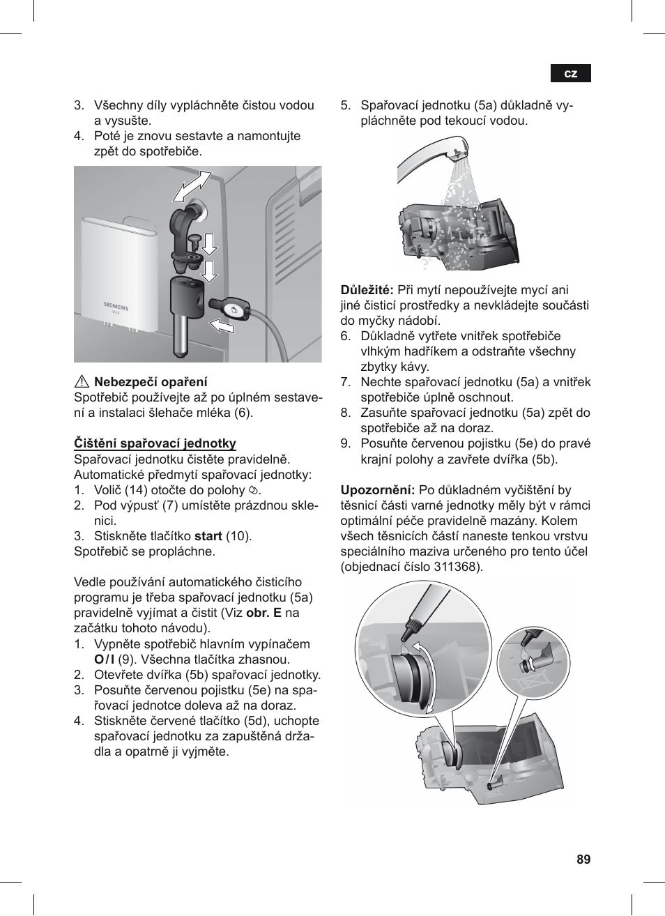 Siemens TE503209RW User Manual | Page 93 / 128