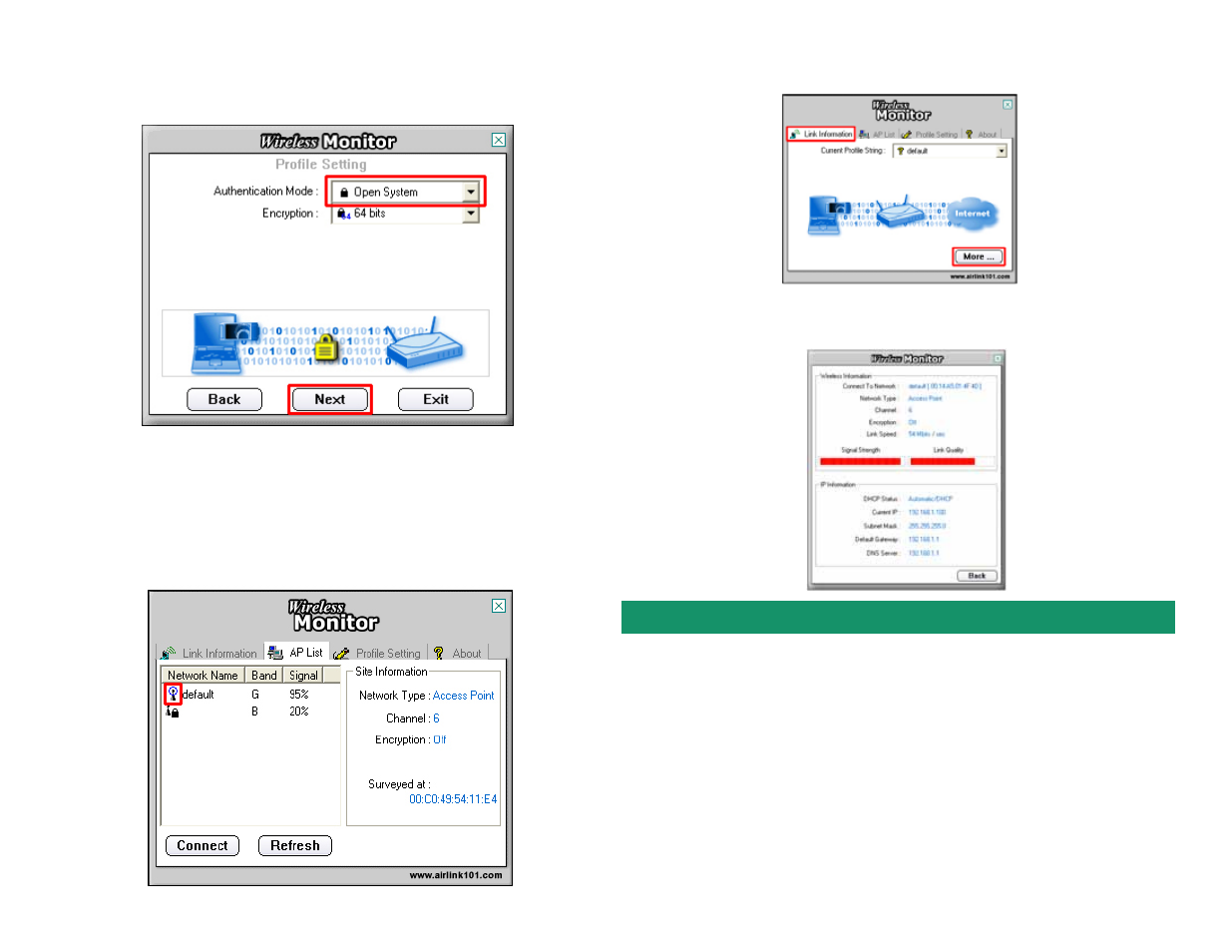 Airlink101 802.11g USB XRTM Adapter AWLL5026 User Manual | Page 4 / 4