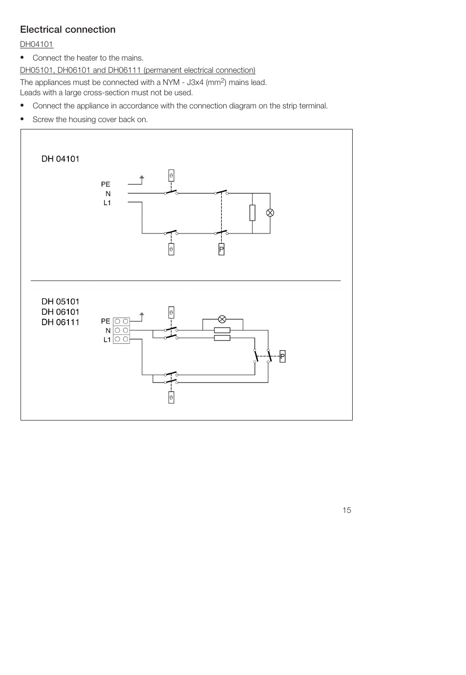 Siemens DH04101 User Manual | Page 15 / 49