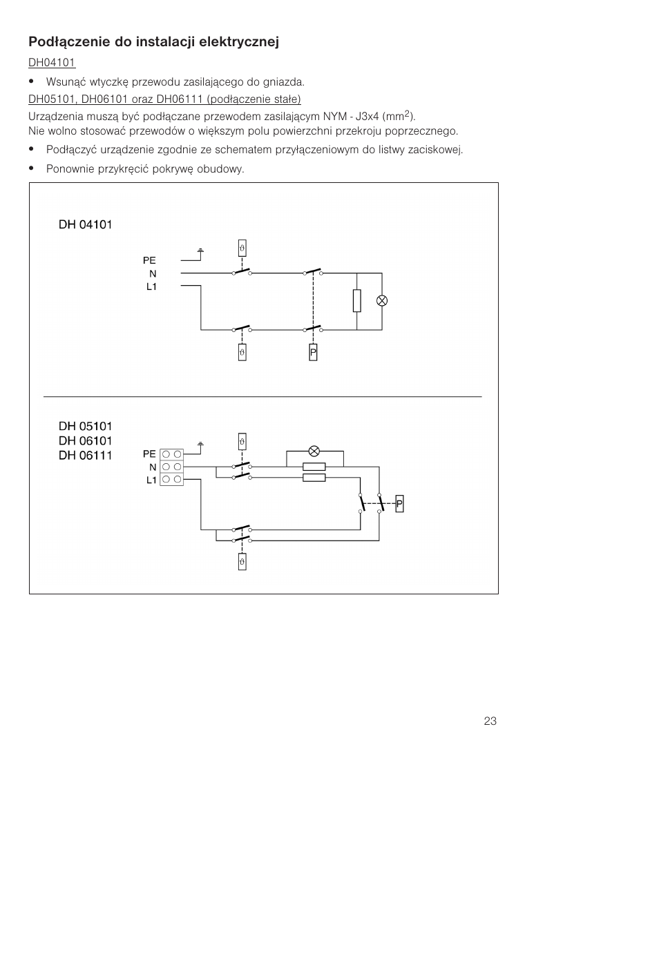 Siemens DH04101 User Manual | Page 23 / 49