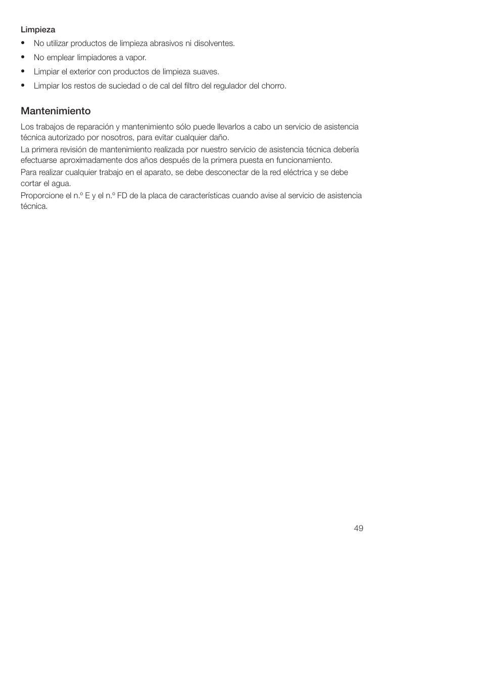 Siemens DH04101 User Manual | Page 49 / 49