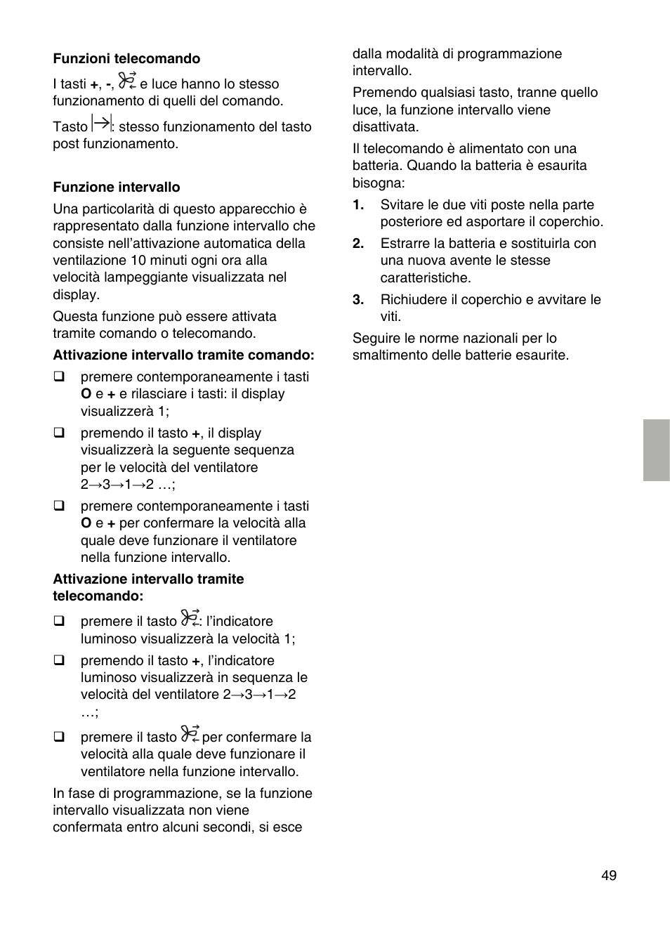 Siemens LF959RA50 User Manual | Page 49 / 124