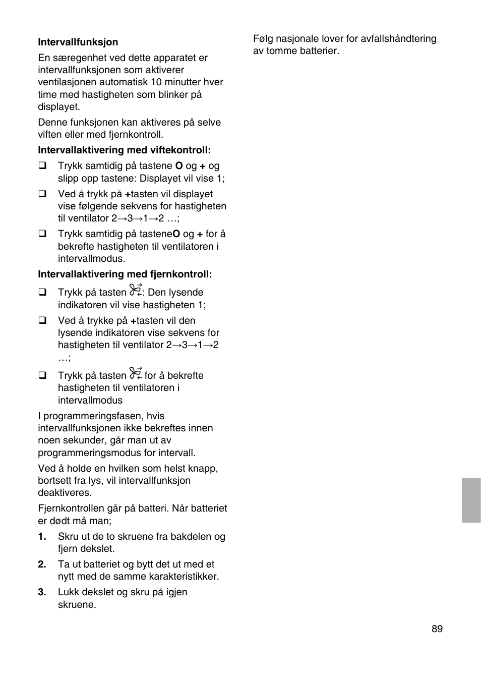 Siemens LF959RA50 User Manual | Page 89 / 124