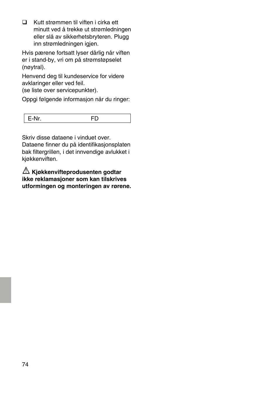 Siemens LF959RA50 User Manual | Page 74 / 100