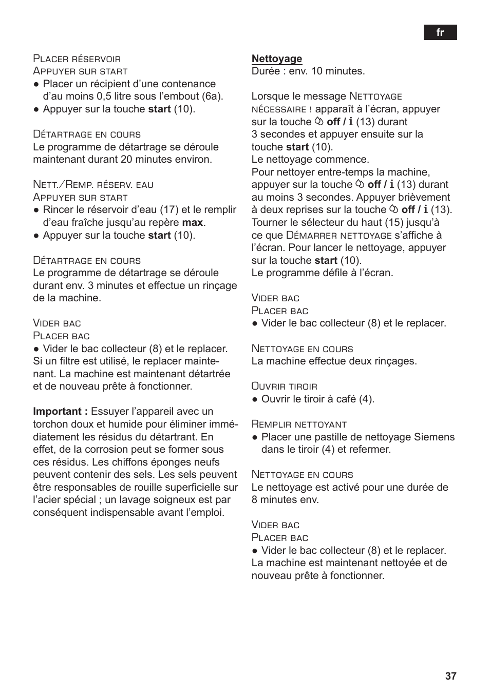 Siemens TE506209RW User Manual | Page 41 / 138