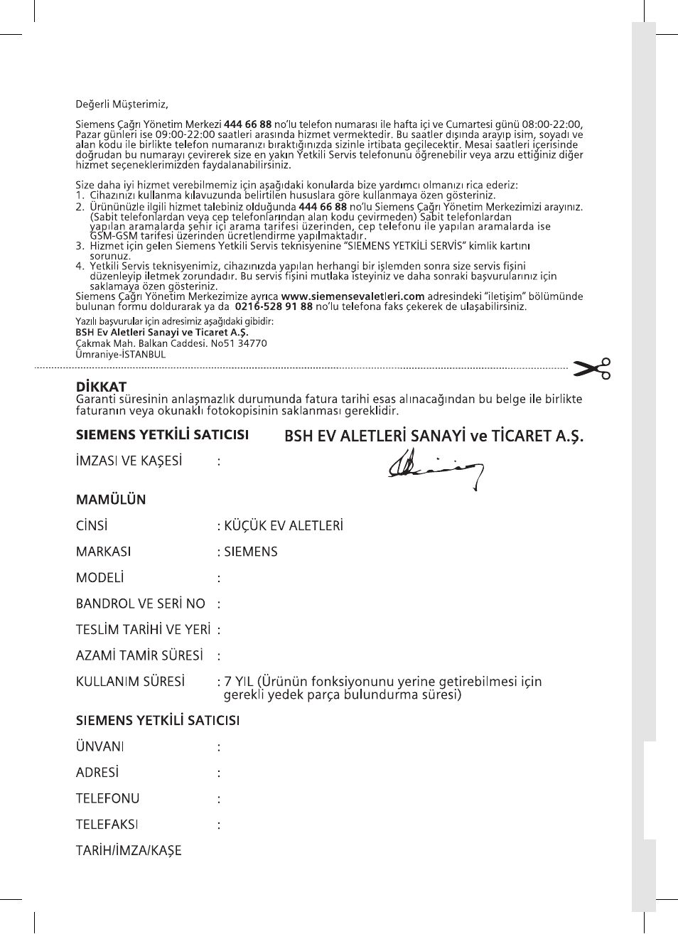 Siemens TW86104 User Manual | Page 48 / 74