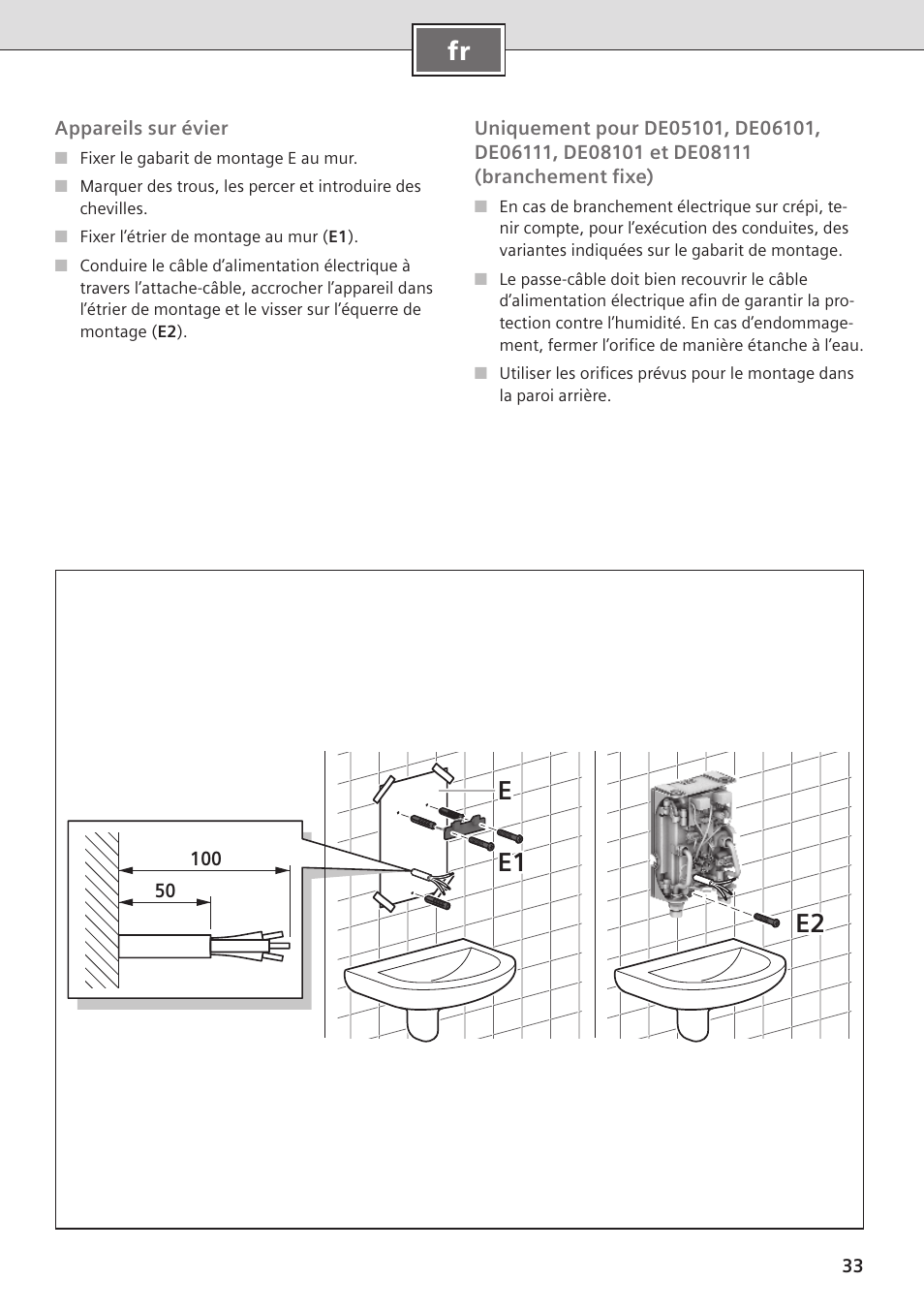 E2 e1 e | Siemens DE08101 User Manual | Page 33 / 80