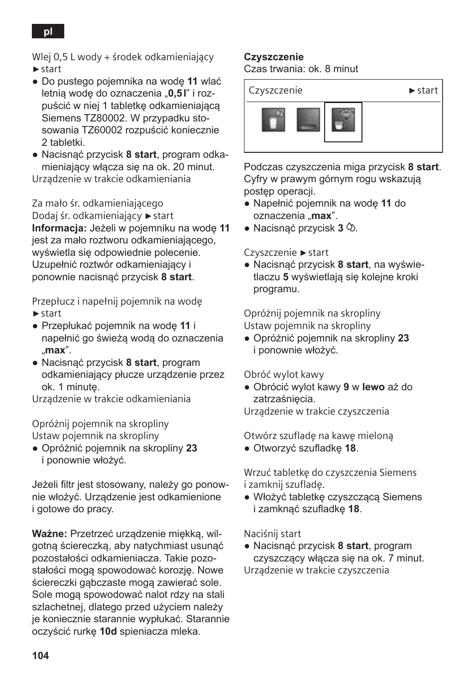 Siemens TE809201RW User Manual | Page 108 / 176