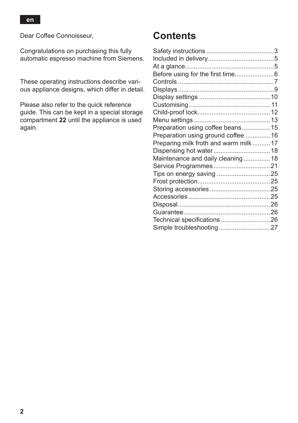 Siemens TE809201RW User Manual | Page 6 / 176