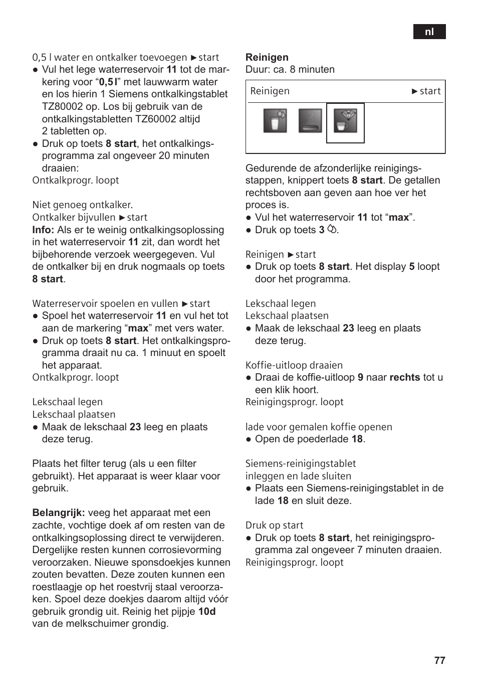 Siemens TE809201RW User Manual | Page 81 / 176