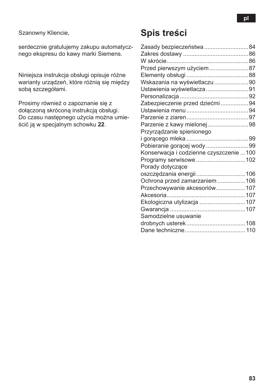 Siemens TE809201RW User Manual | Page 87 / 176