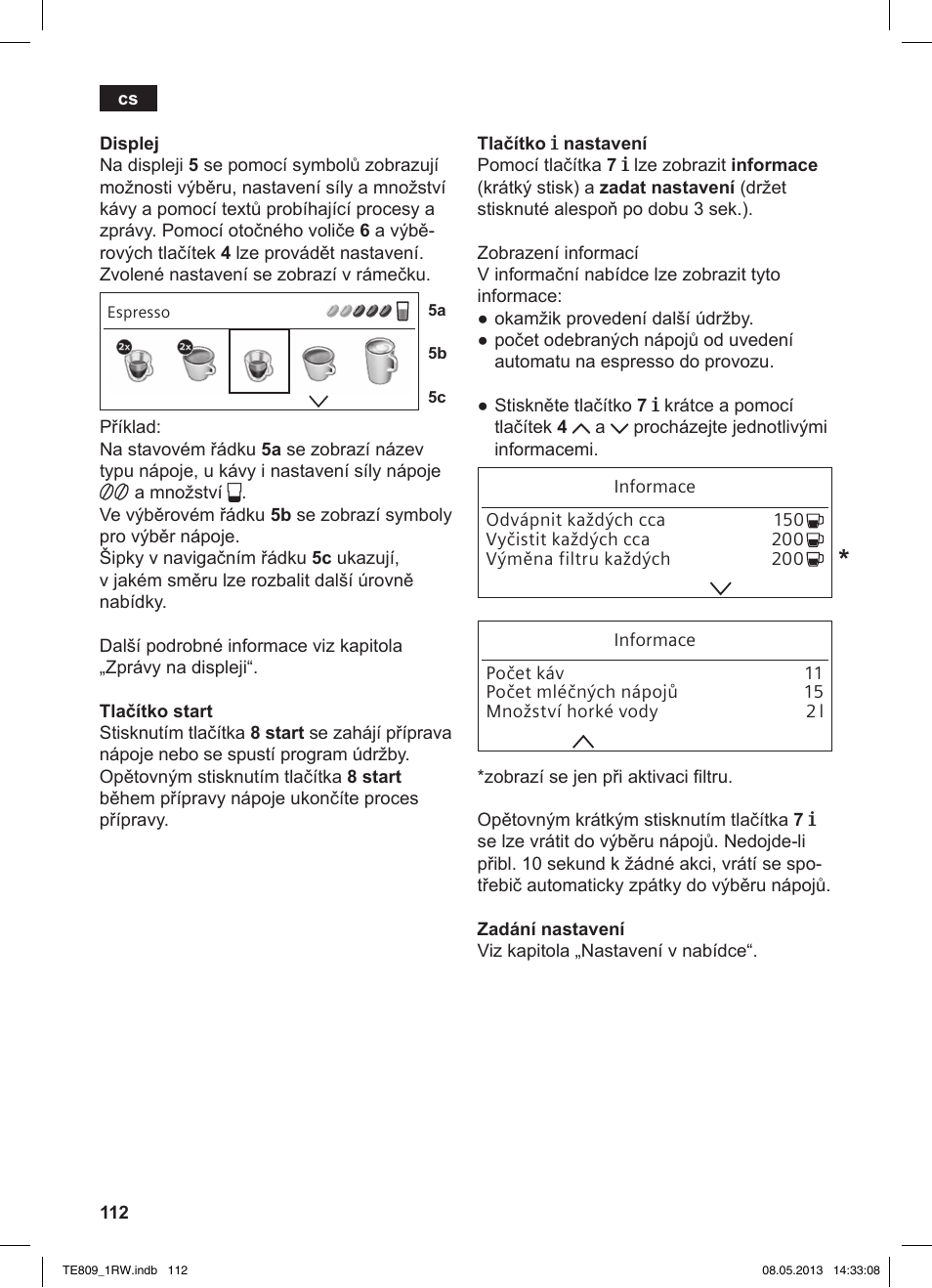 Siemens TE809201RW User Manual | Page 116 / 172