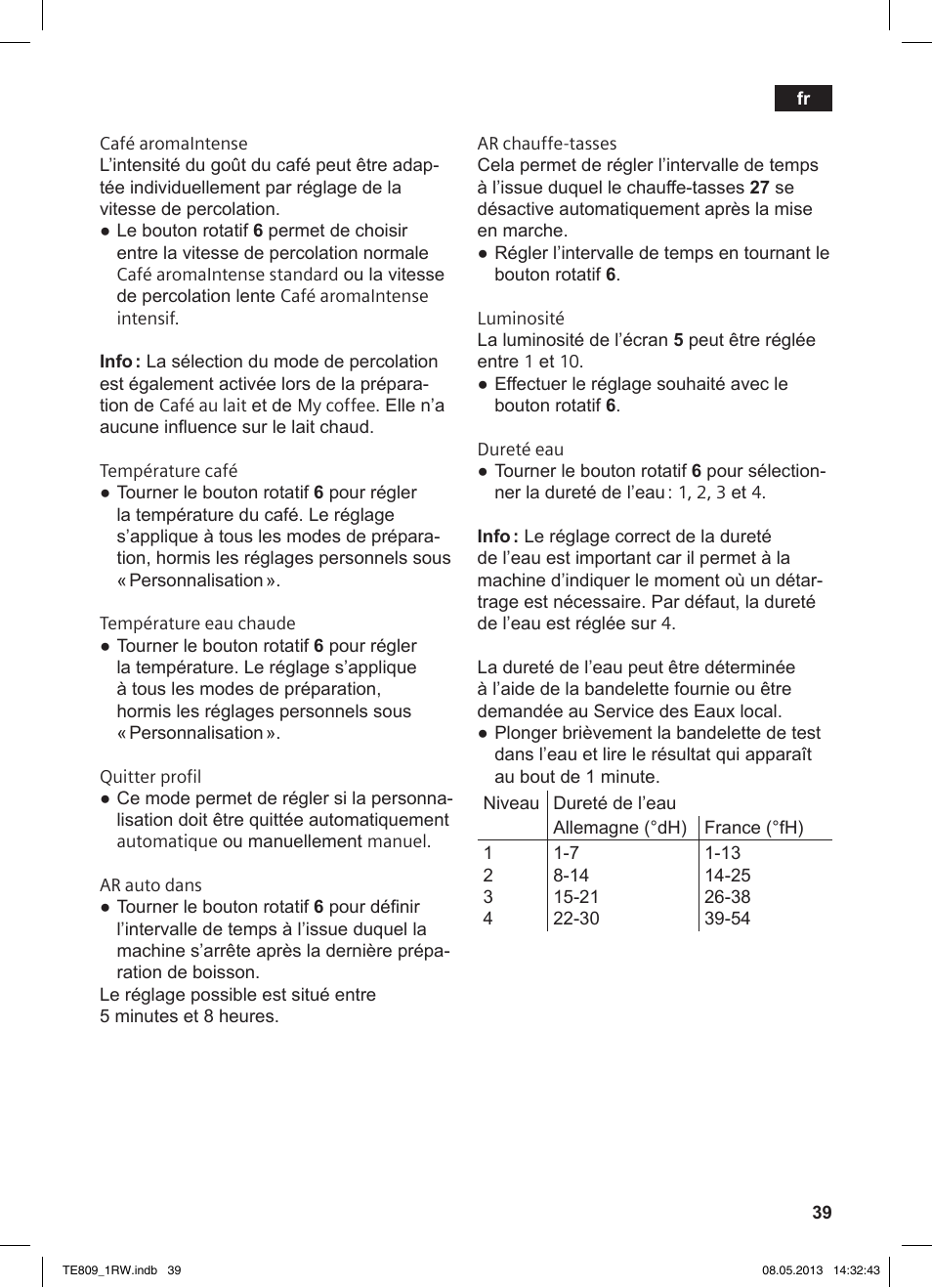 Siemens TE809201RW User Manual | Page 43 / 172