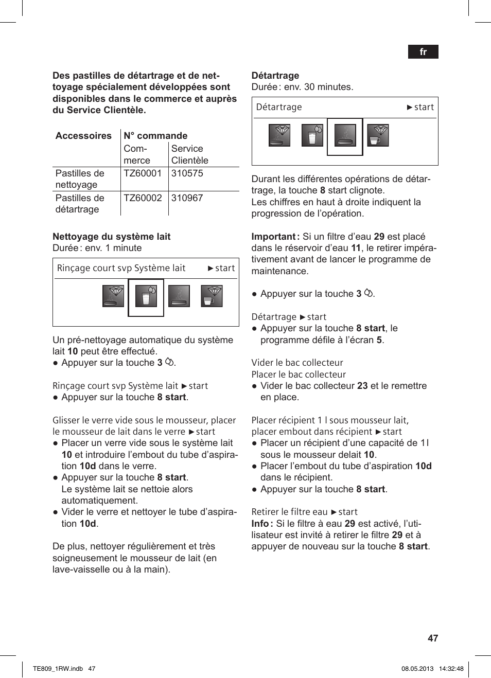 Siemens TE809201RW User Manual | Page 51 / 172