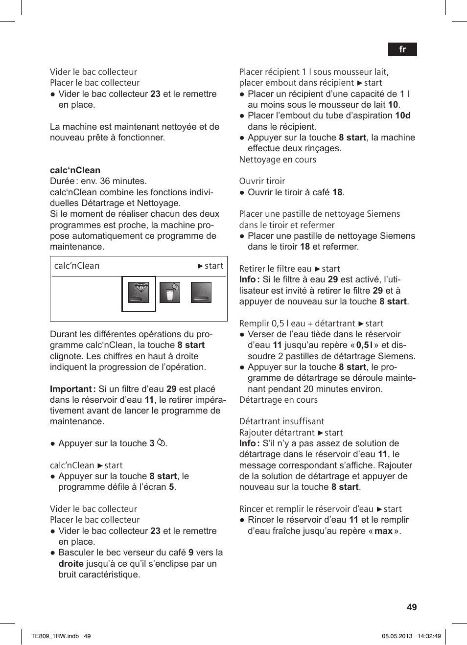 Siemens TE809201RW User Manual | Page 53 / 172