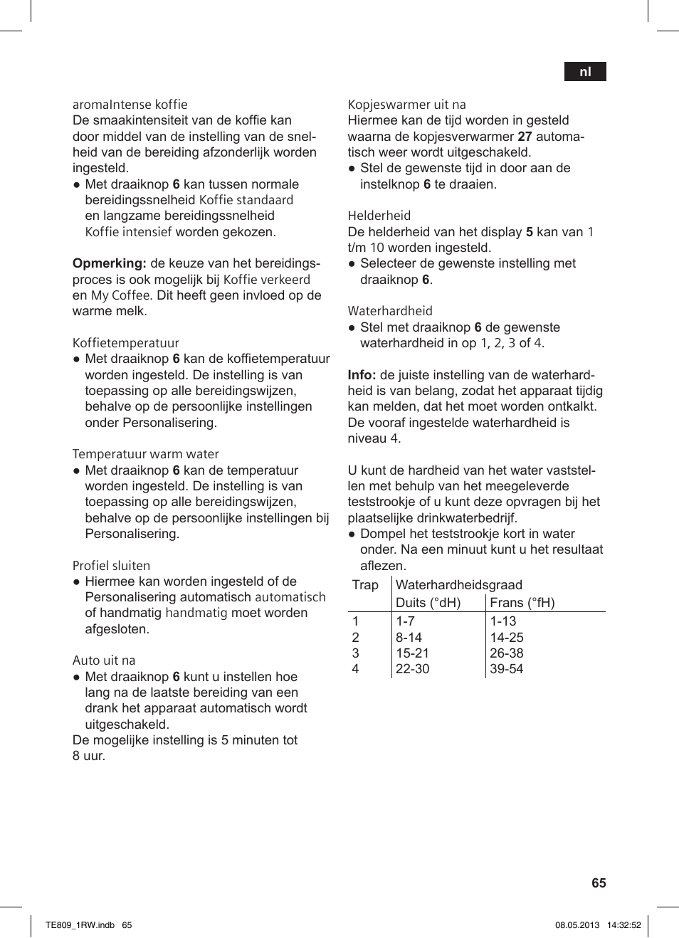 Siemens TE809201RW User Manual | Page 69 / 172