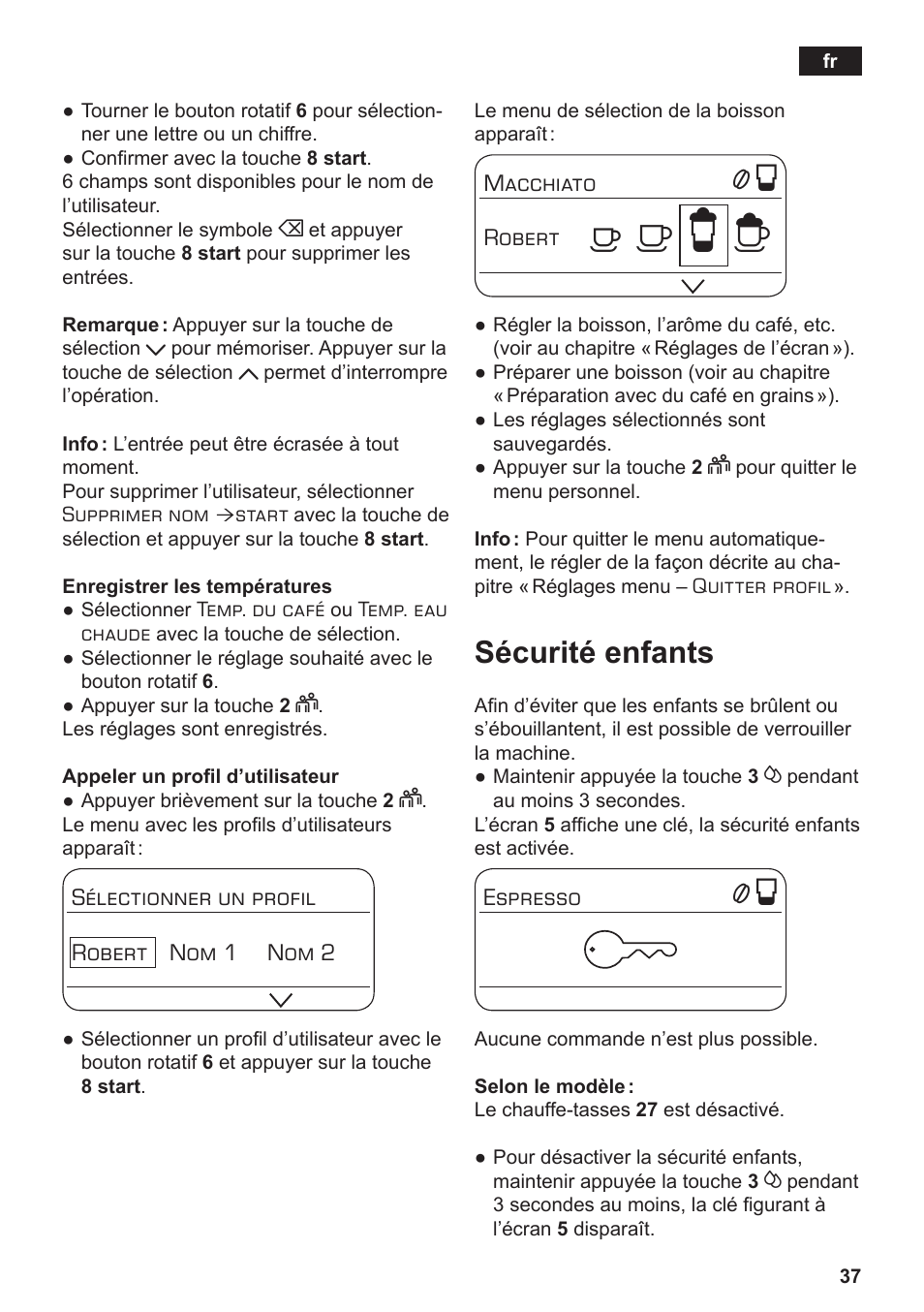 А б е ж, Sécurité enfants | Siemens TE803209RW User Manual | Page 41 / 168