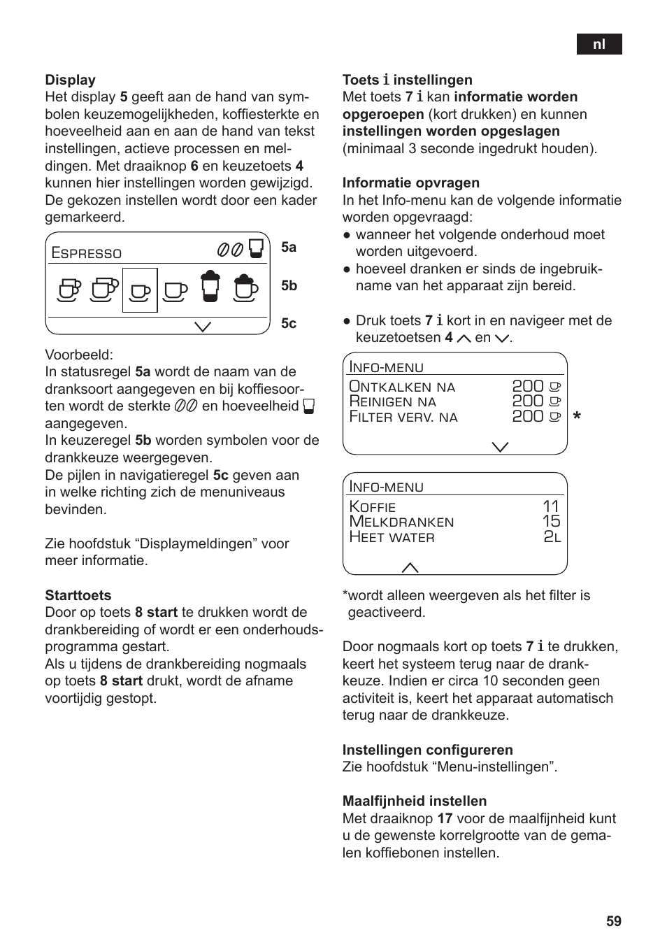 Siemens TE803209RW User Manual | Page 63 / 168