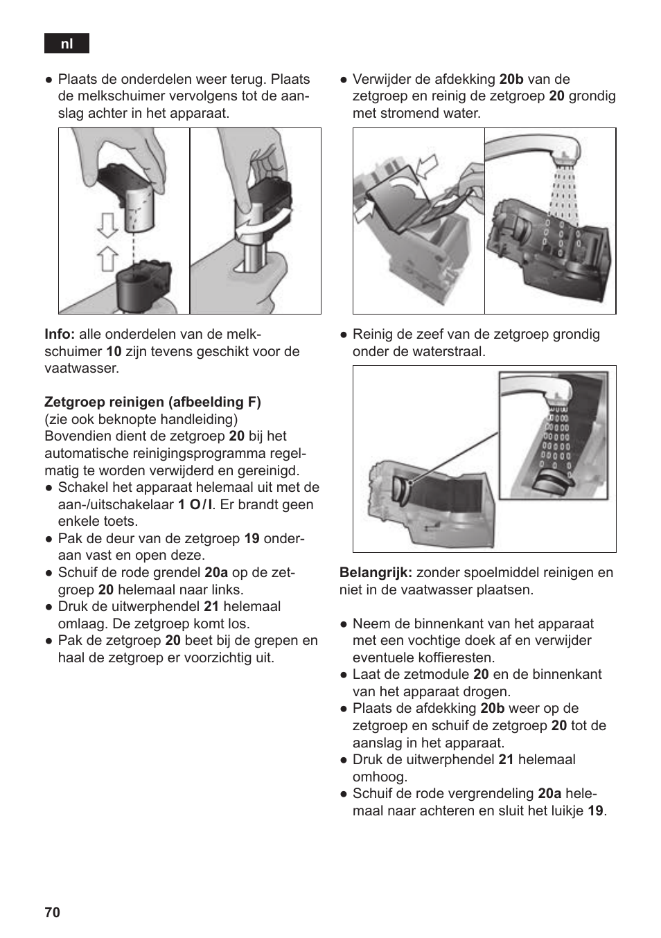 Siemens TE803209RW User Manual | Page 74 / 168