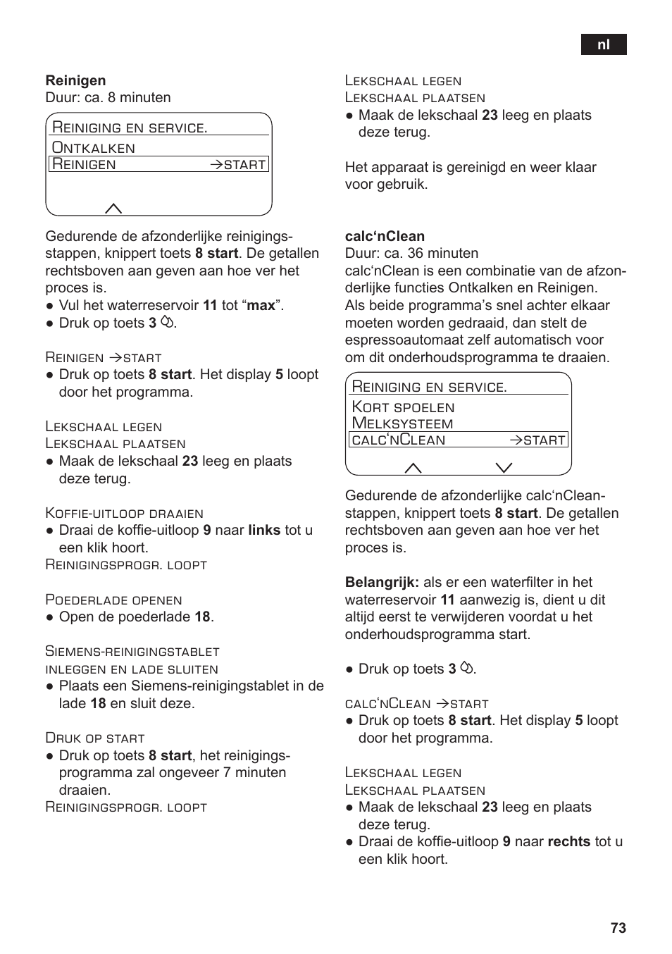 Siemens TE803209RW User Manual | Page 77 / 168