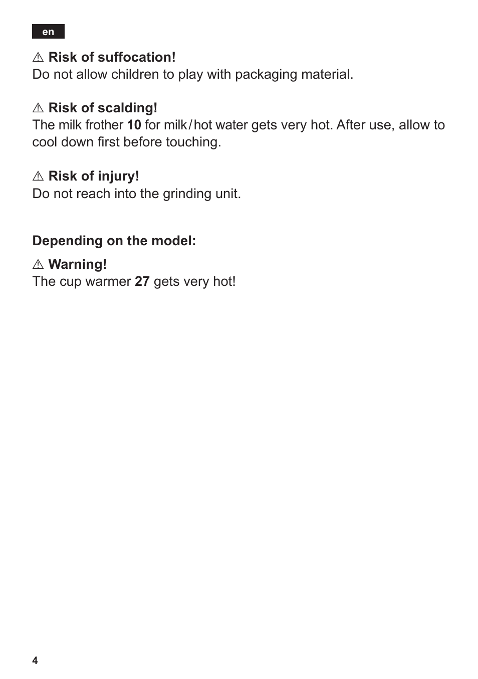 Siemens TE803209RW User Manual | Page 8 / 168