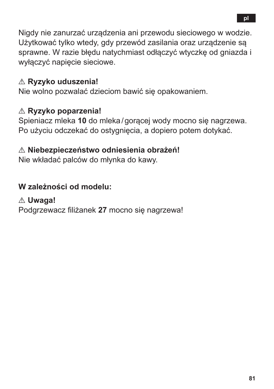 Siemens TE803209RW User Manual | Page 85 / 168