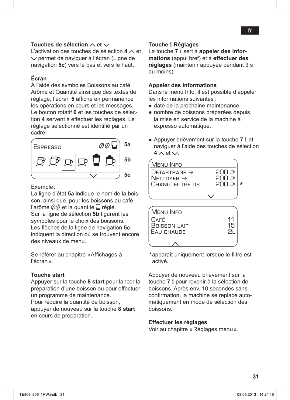 Siemens TE803209RW User Manual | Page 35 / 160