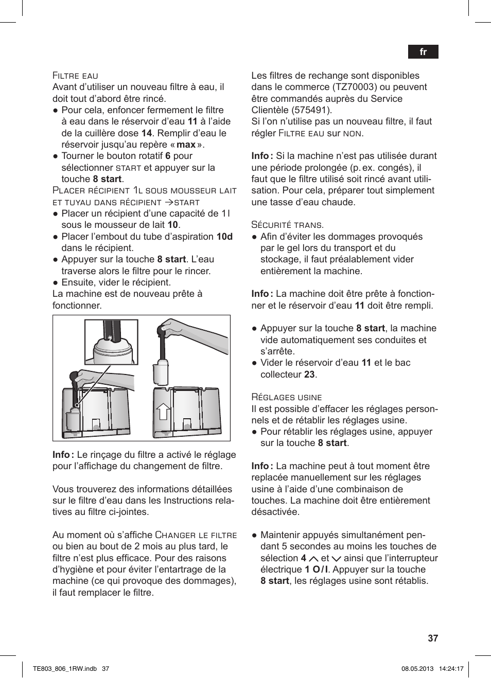 Siemens TE803209RW User Manual | Page 41 / 160