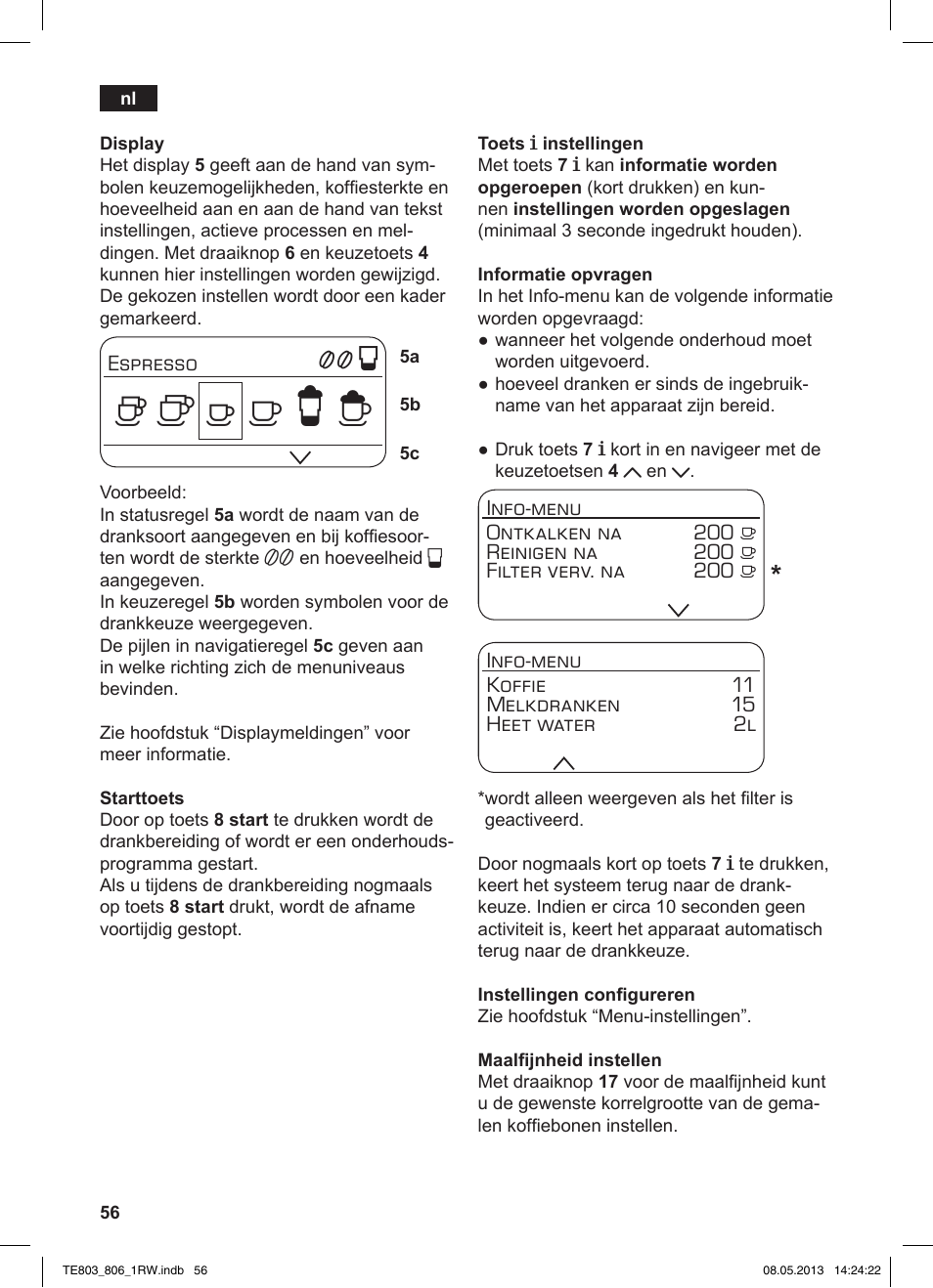 Siemens TE803209RW User Manual | Page 60 / 160