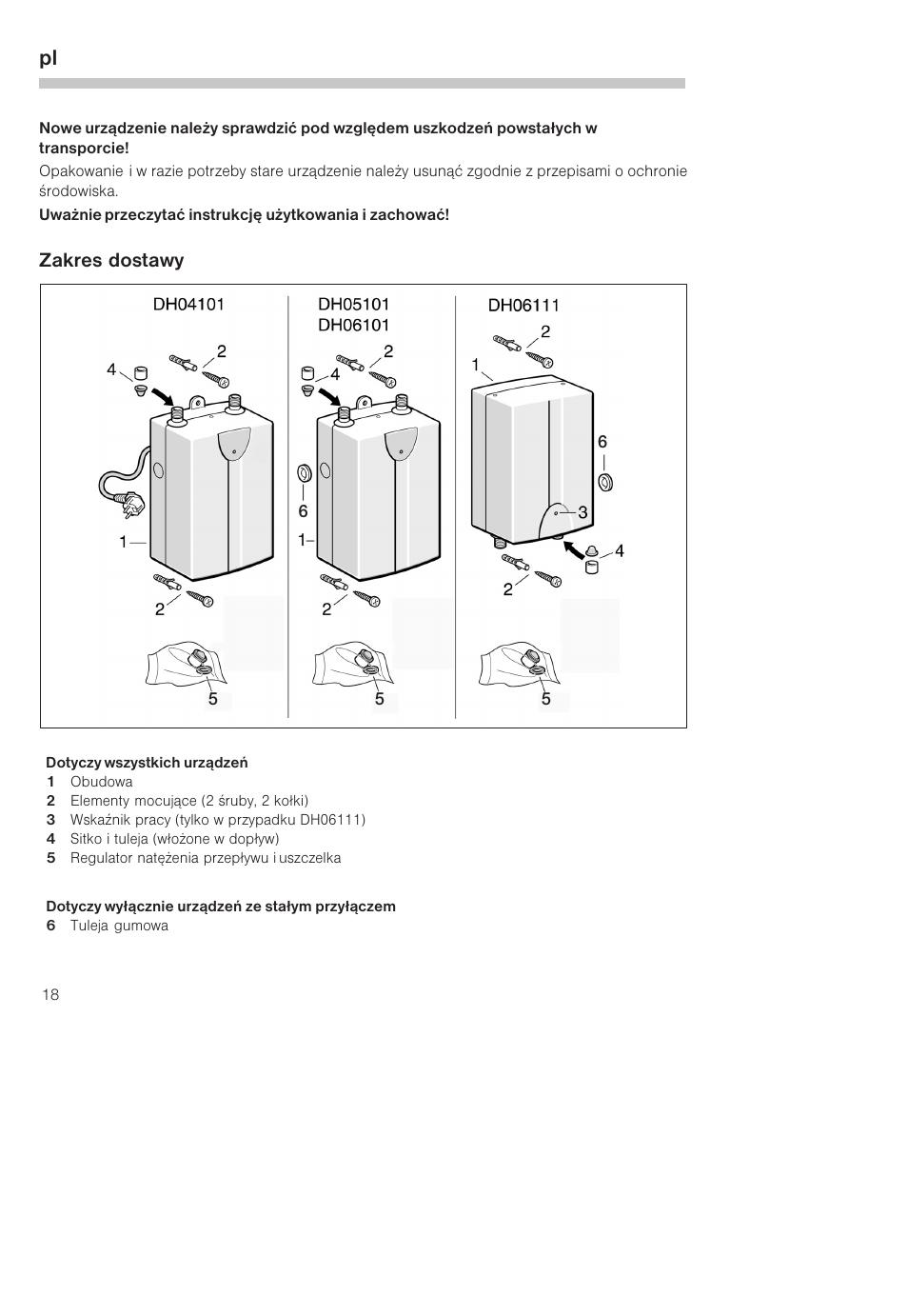 Siemens DH04101 User Manual | Page 18 / 52