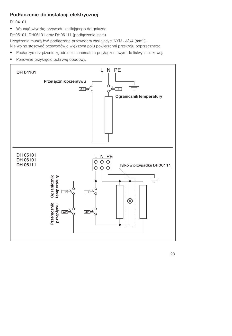 Siemens DH04101 User Manual | Page 23 / 52