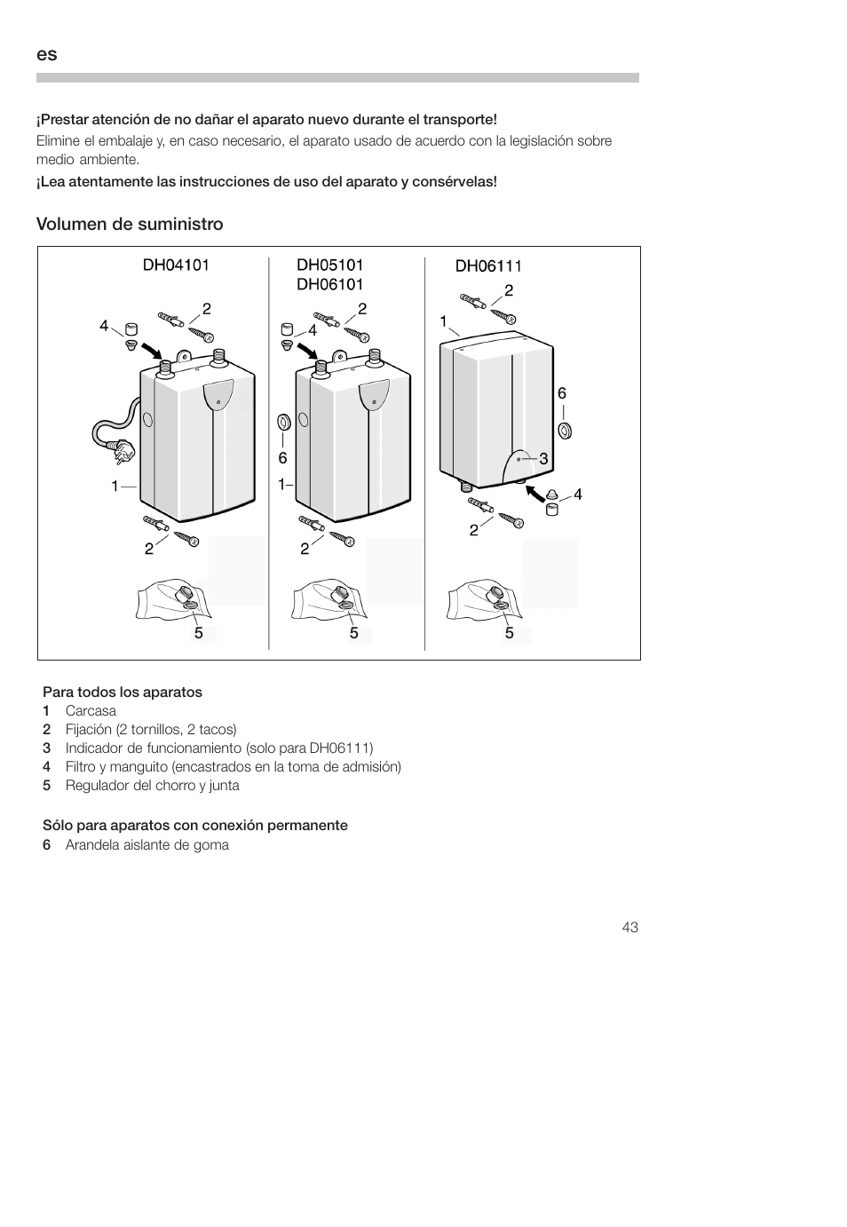 Siemens DH04101 User Manual | Page 43 / 52