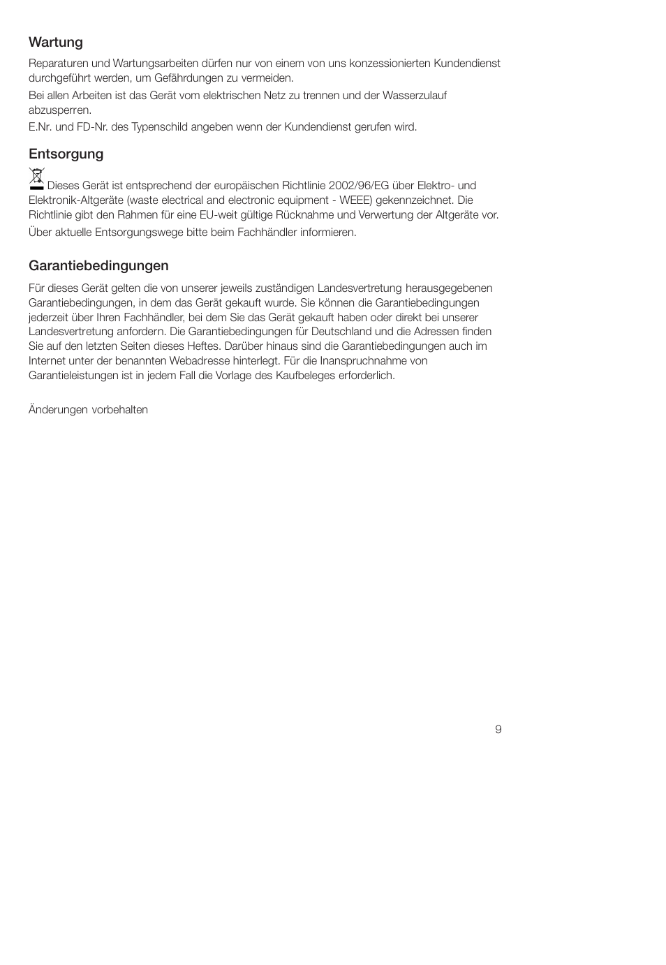 Siemens DH04101 User Manual | Page 9 / 52
