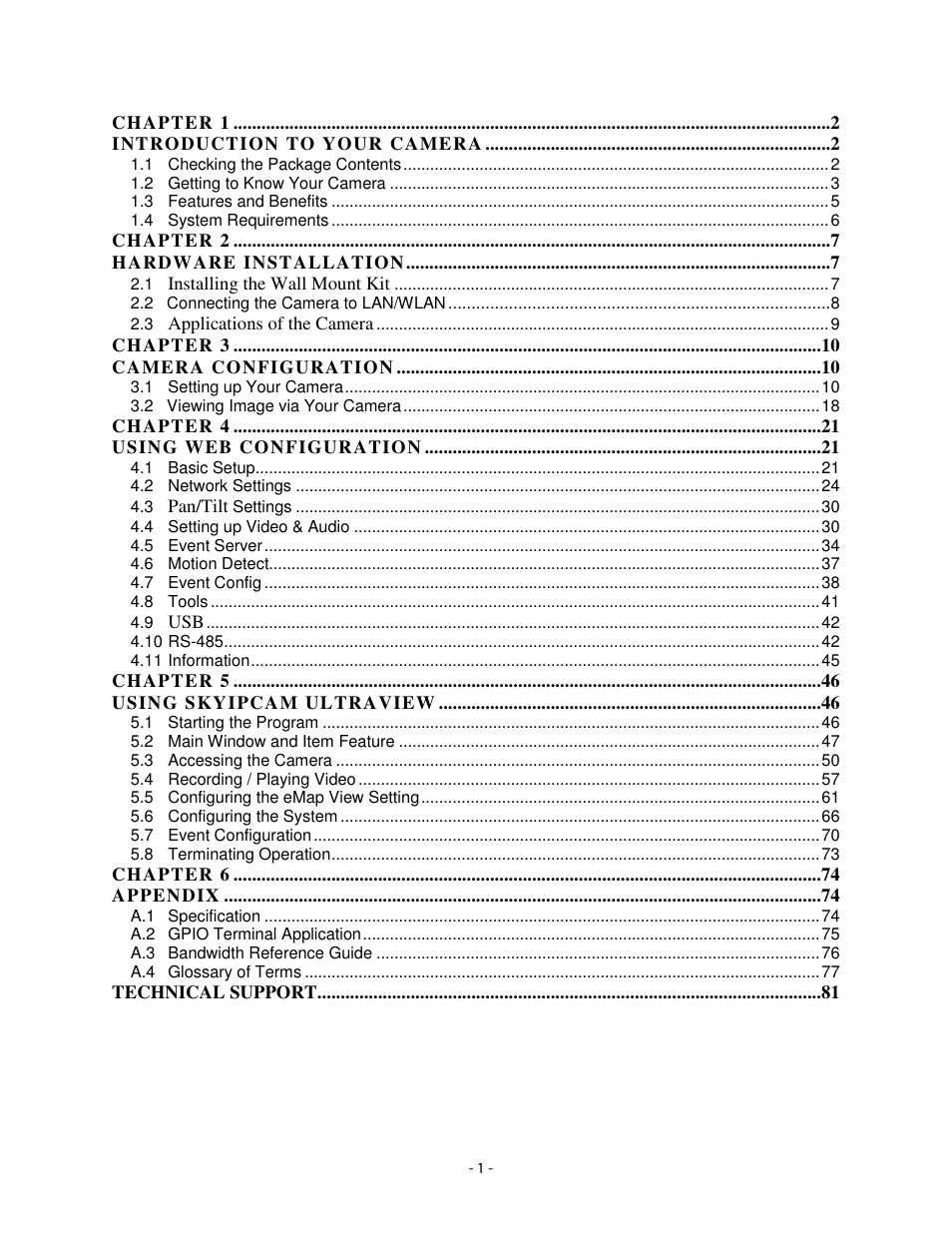 Airlink101 AICN1777W User Manual | Page 2 / 82