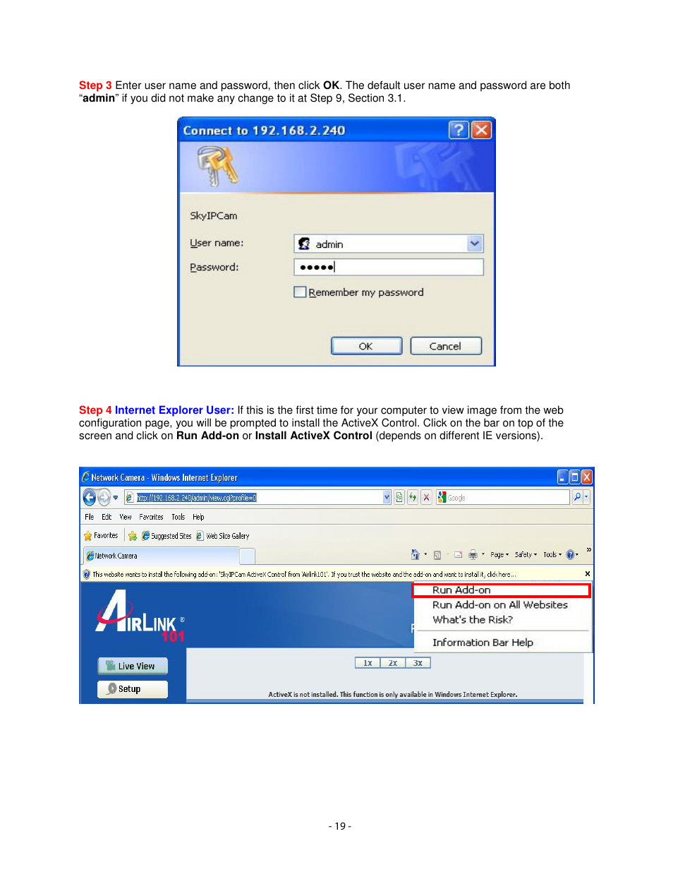 Airlink101 AICN1777W User Manual | Page 20 / 82