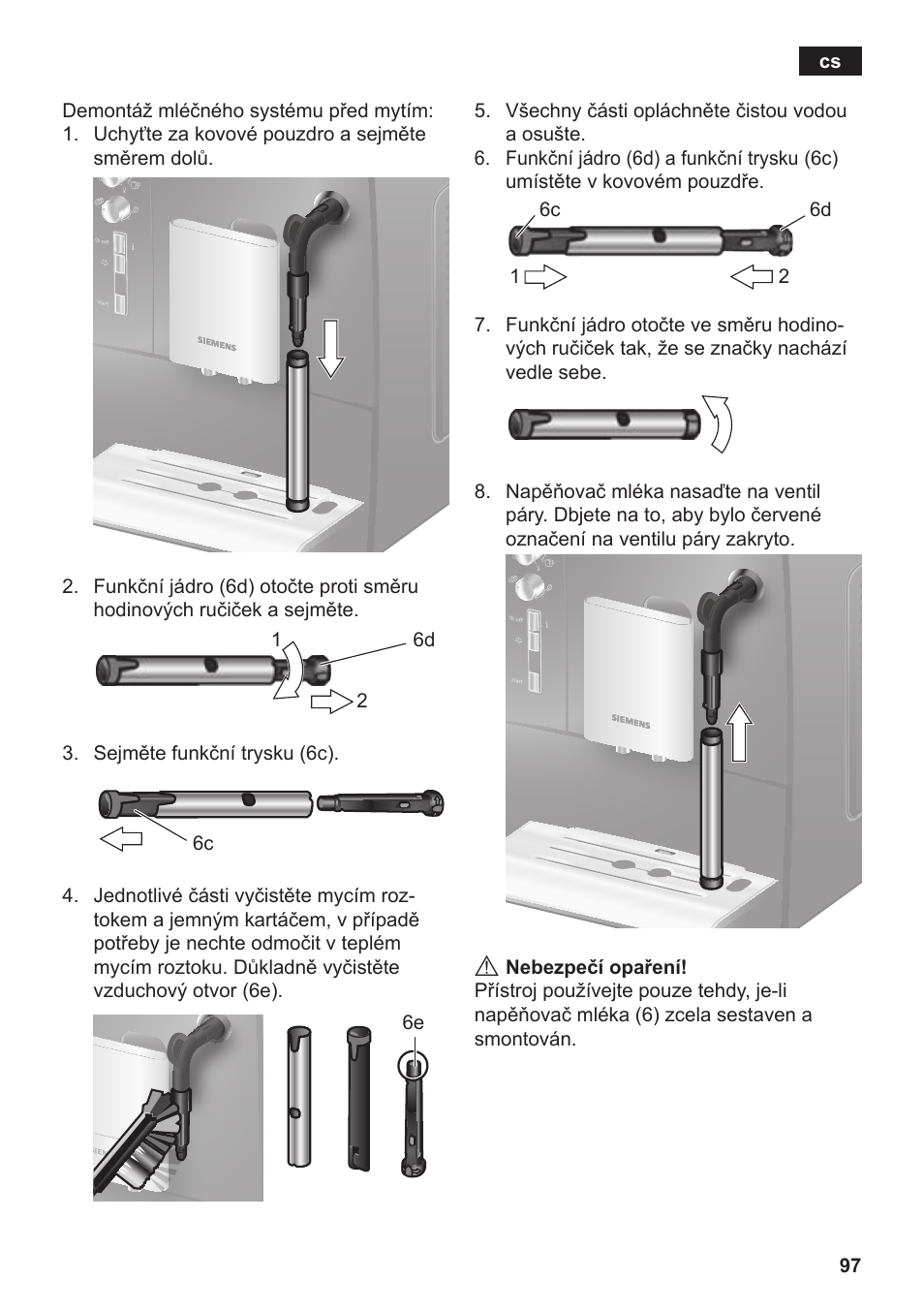 Siemens TE502206RW User Manual | Page 101 / 138