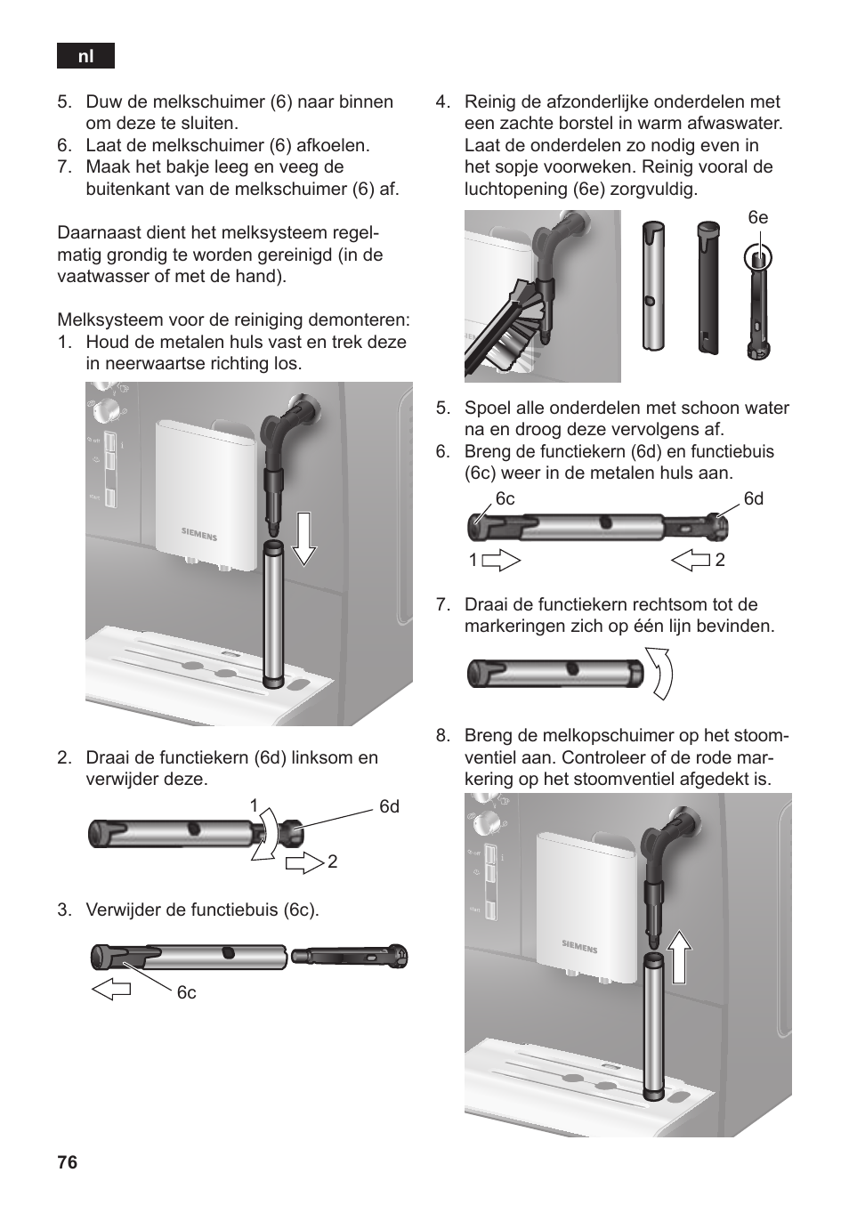 Siemens TE502206RW User Manual | Page 80 / 138